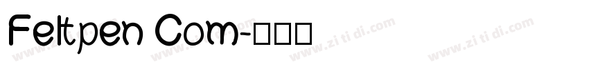 Feltpen Com字体转换